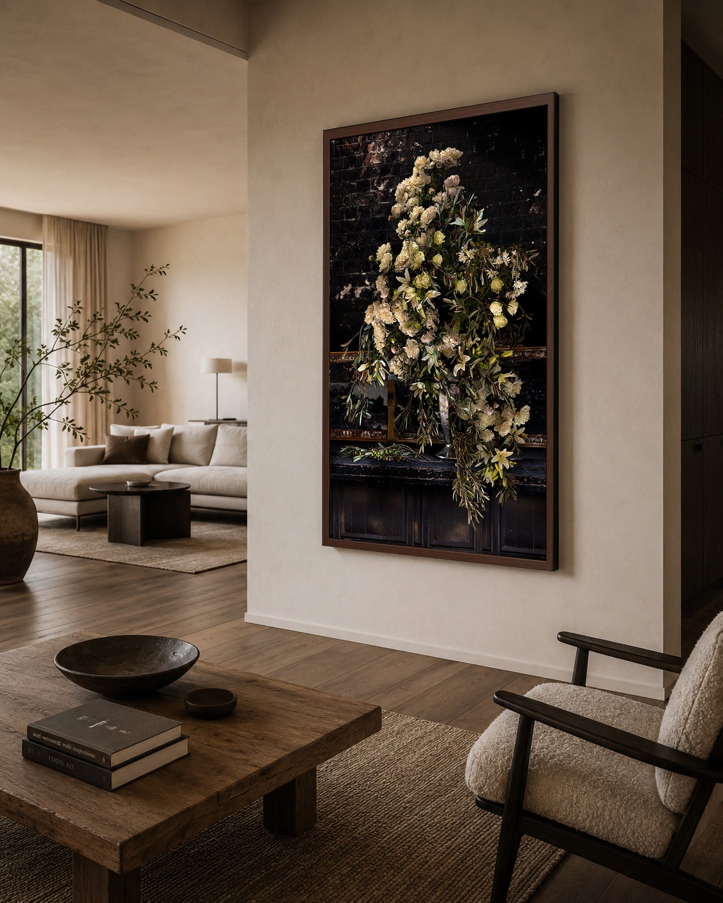 Olives and Peonies