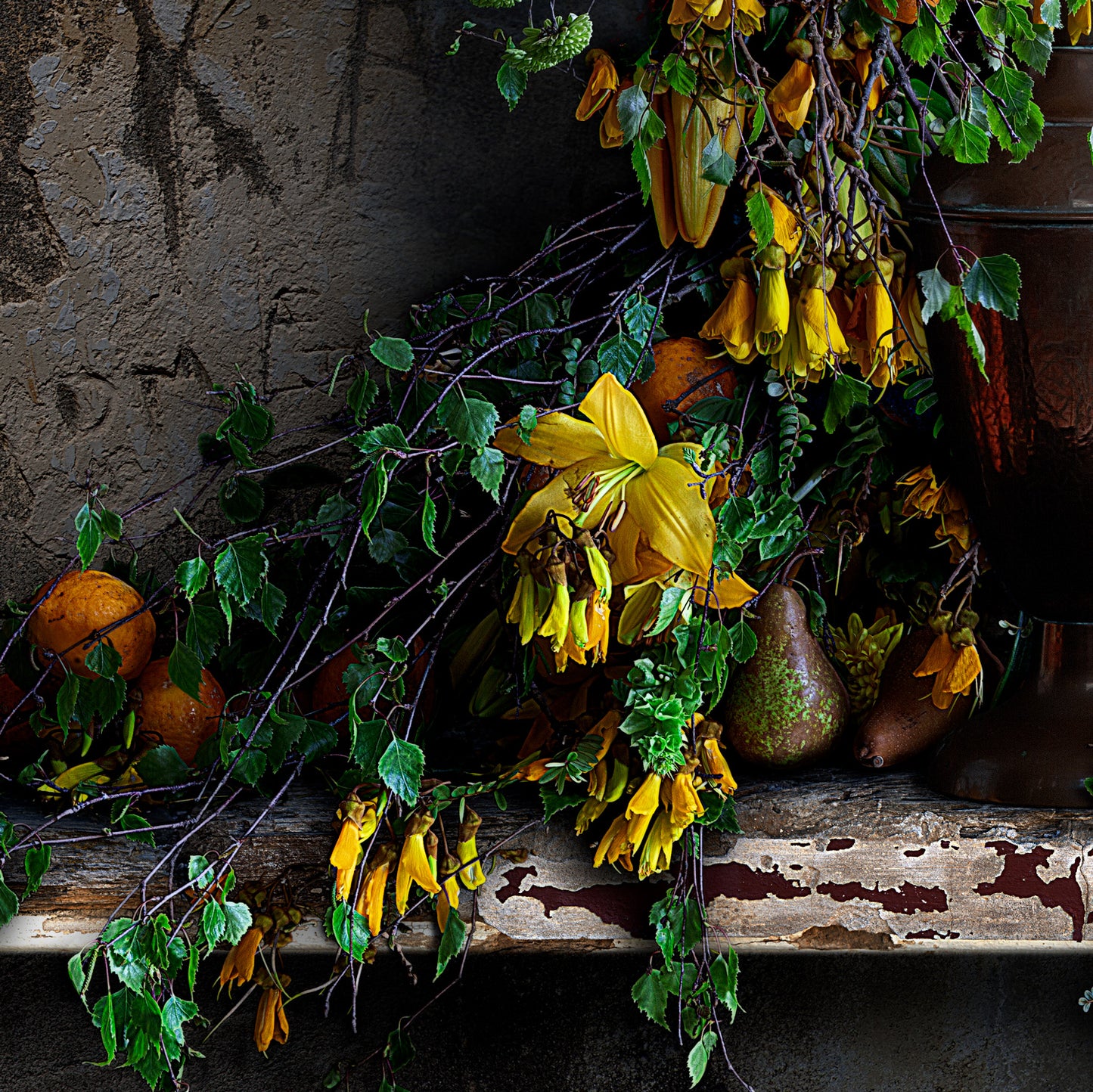 Kowhai and Pears