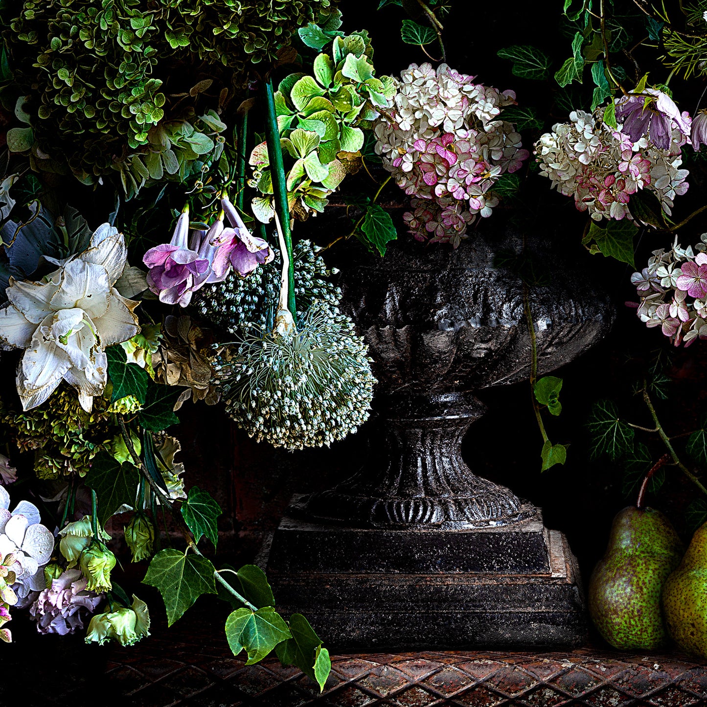 Leeks and Hydrangeas Limited Edition