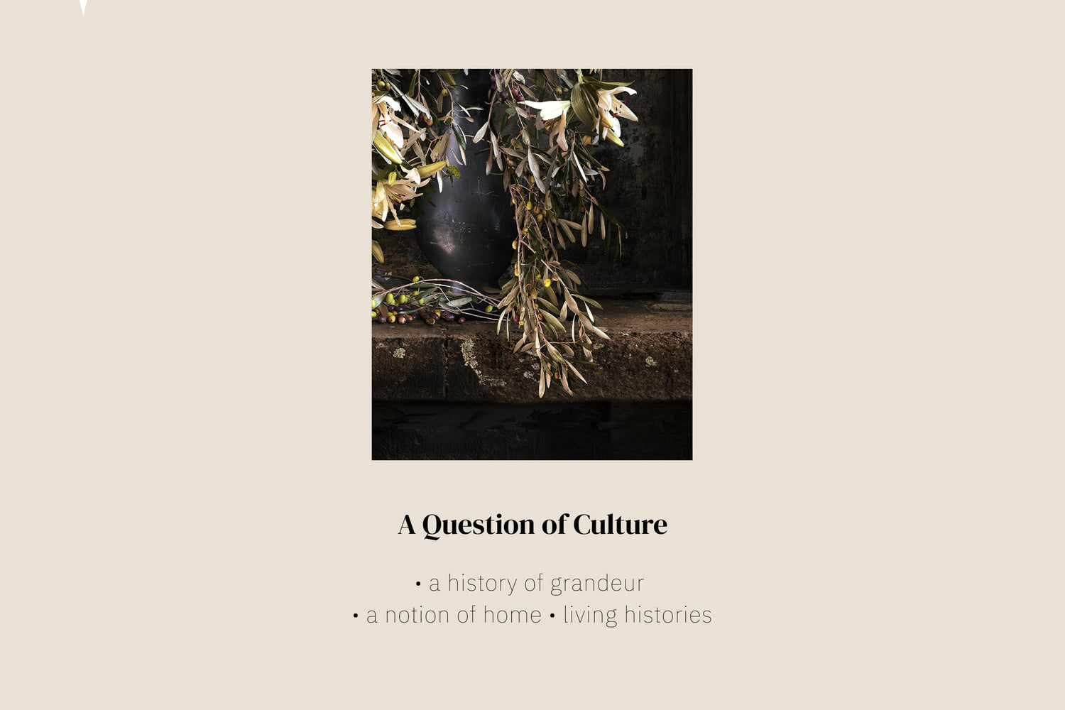 A Question of Culture