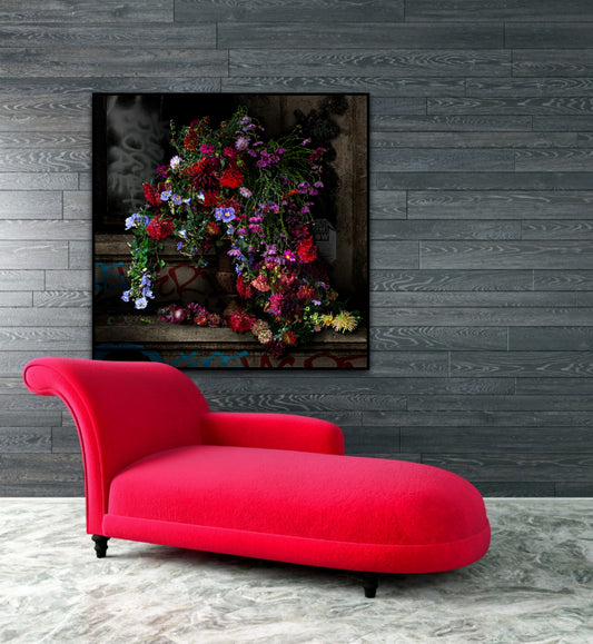 Dahlias and Red Onions Limited Edition Fine Art Print