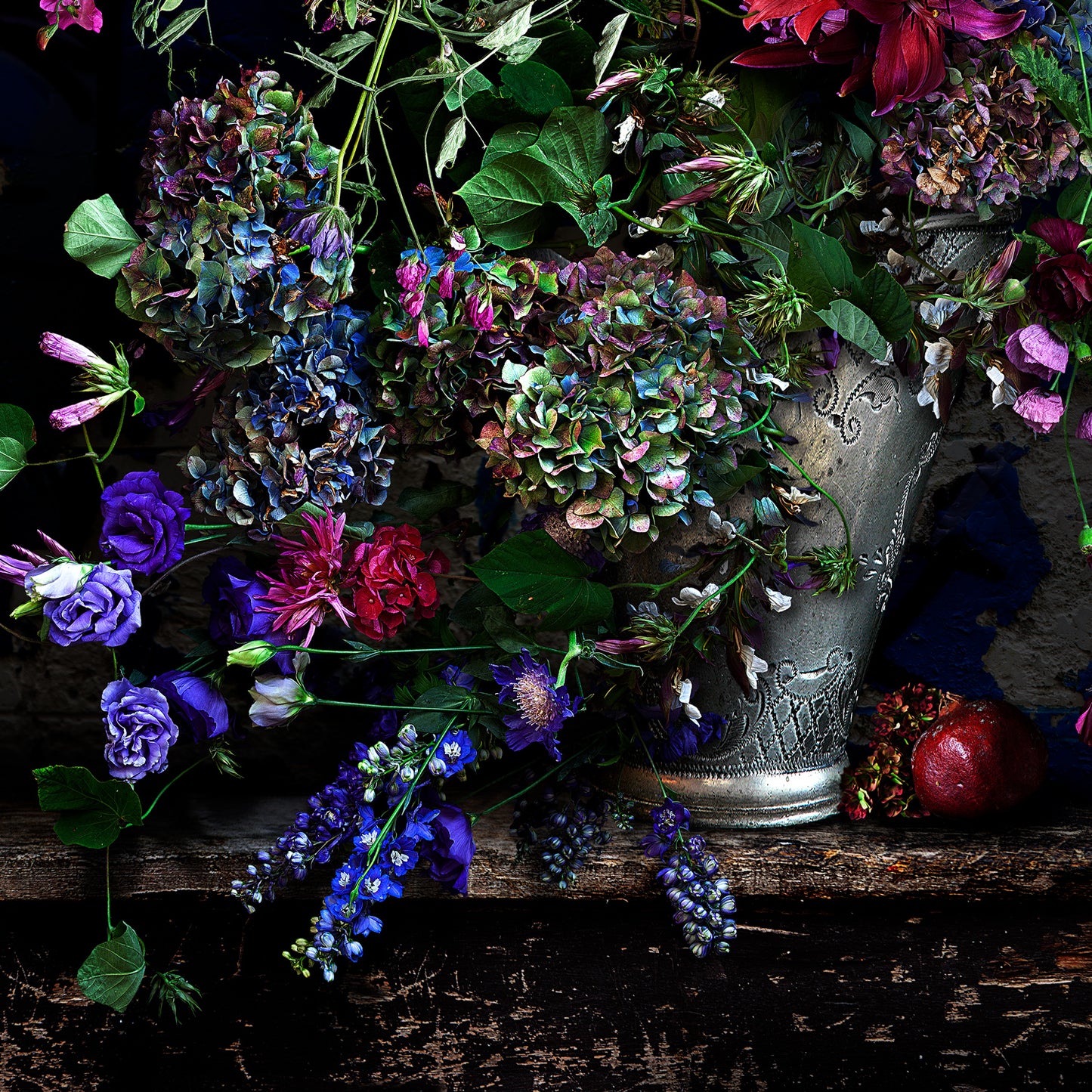 Sweetpeas and Pomegranates