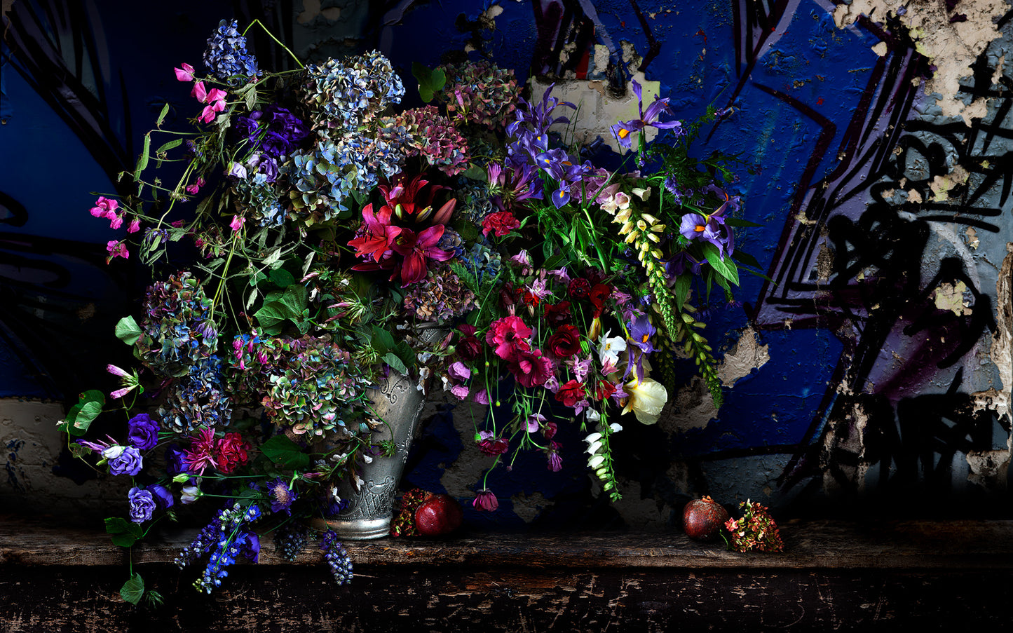 Sweetpeas and Pomegranates