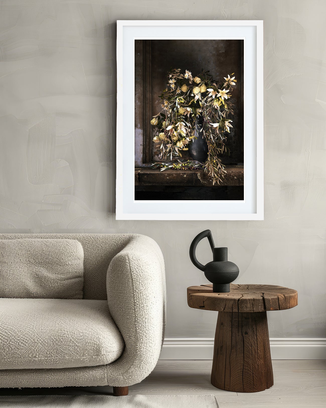 Olives and Pewter Fine Art Print