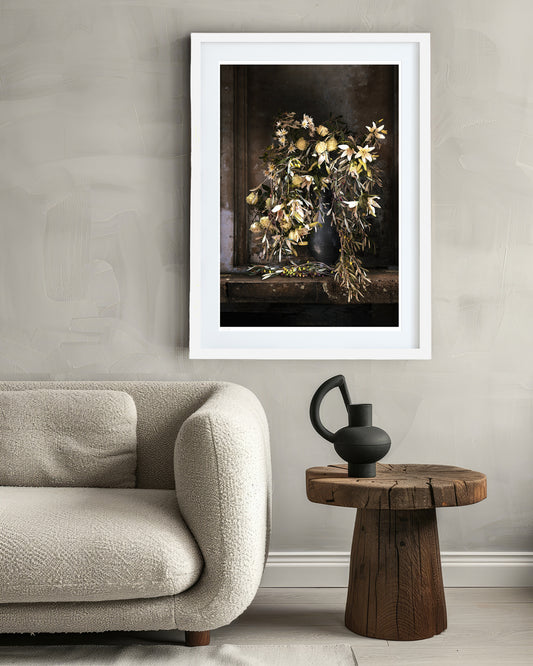 Olives and Pewter Fine Art Print