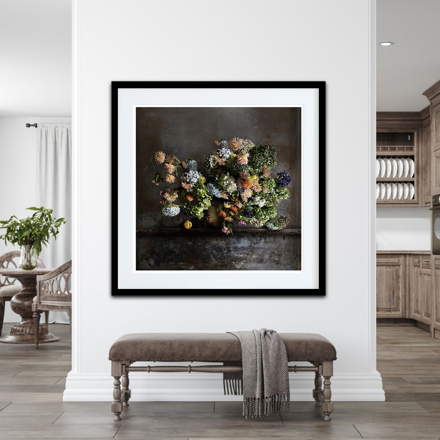 Dahlias Fine Art Print