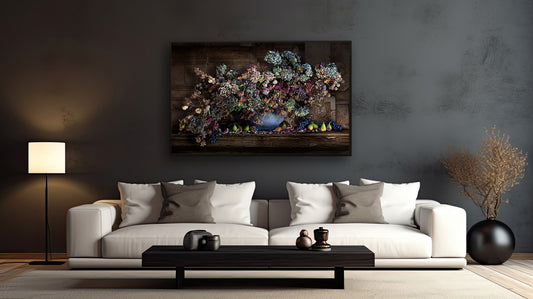 Figs and Dried Hydrangeas Limited Edition