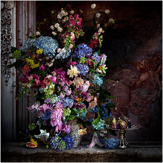 Figs and Frescoes Framed Art Print