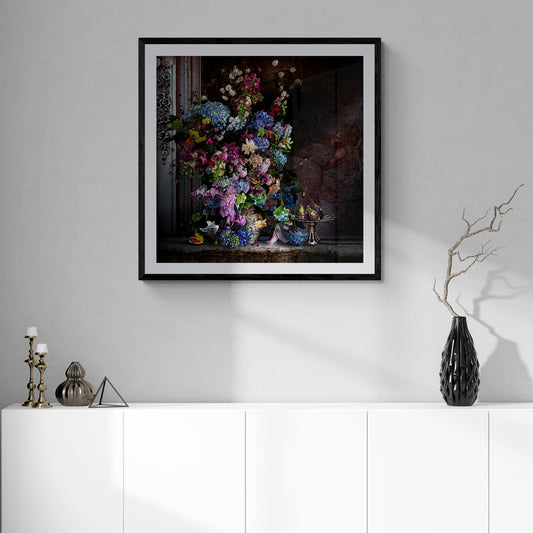 Figs and Frescoes Framed Art Print
