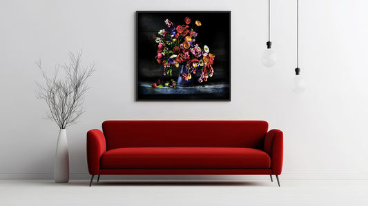 Tulips and Poppies Fine Art Print