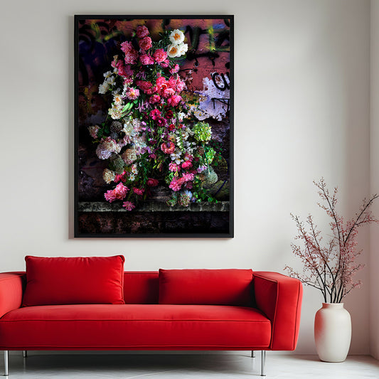 Peonies and Paint Fine Art Print