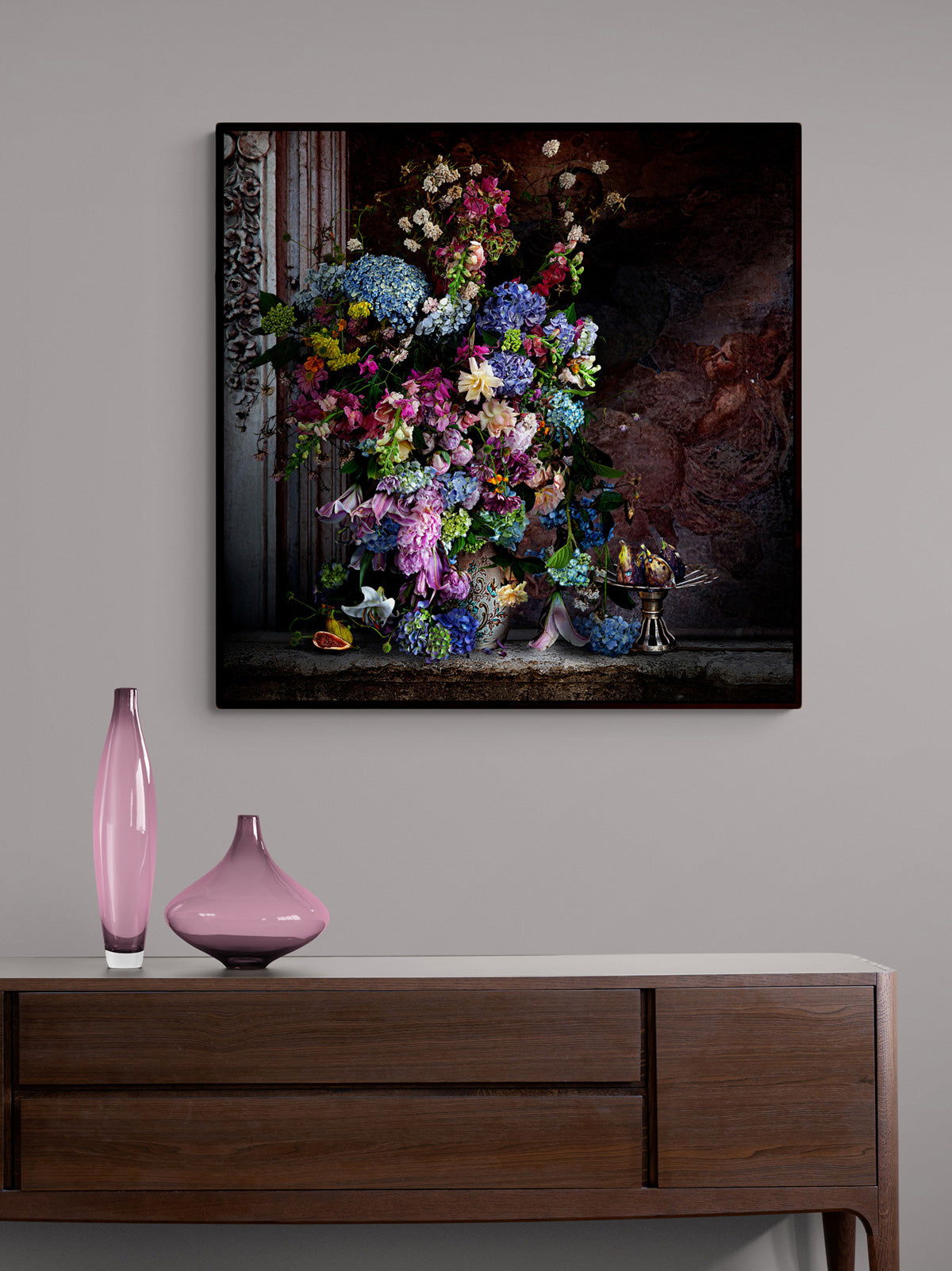 Figs and Frescoes Fine Art Print