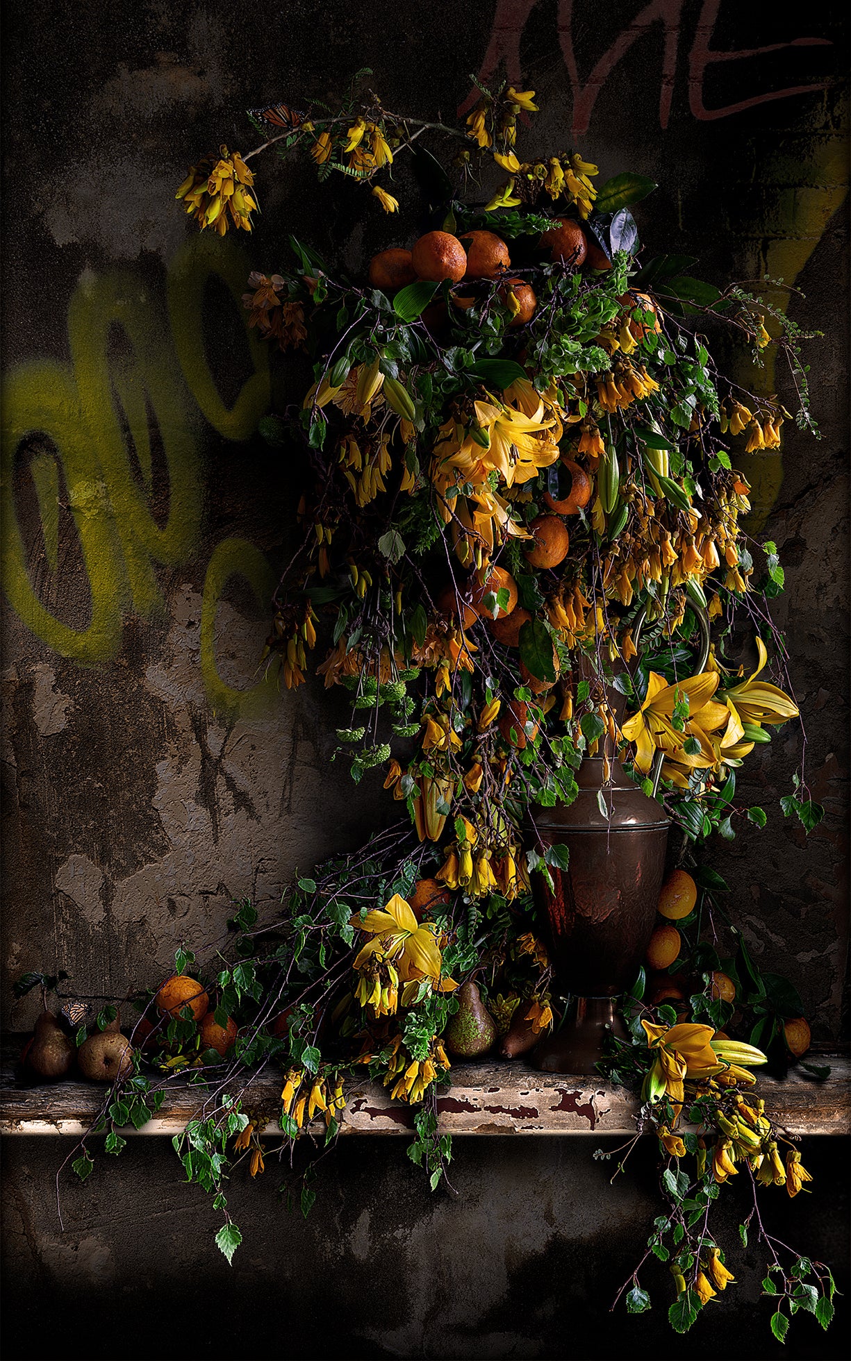 Kowhai and Pears