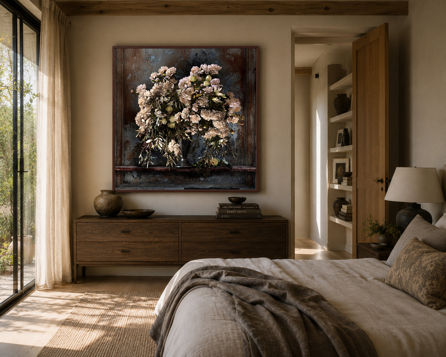 Olives and Peonies