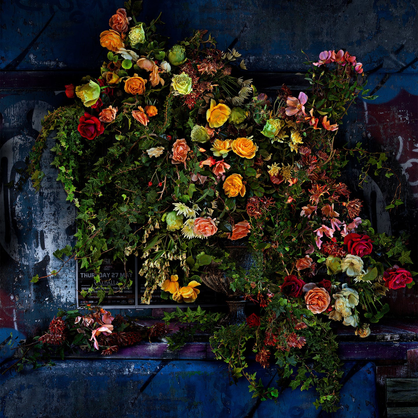 Roses and Ivy Fine Art Print - AVAILABLE AS A SMALL PRINT or  LARGE LIMITED EDITION