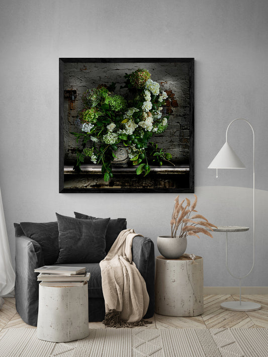 Roses and Limes Fine Art Print - AVAILABLE AS A SMALL PRINT or  LARGE LIMITED EDITION