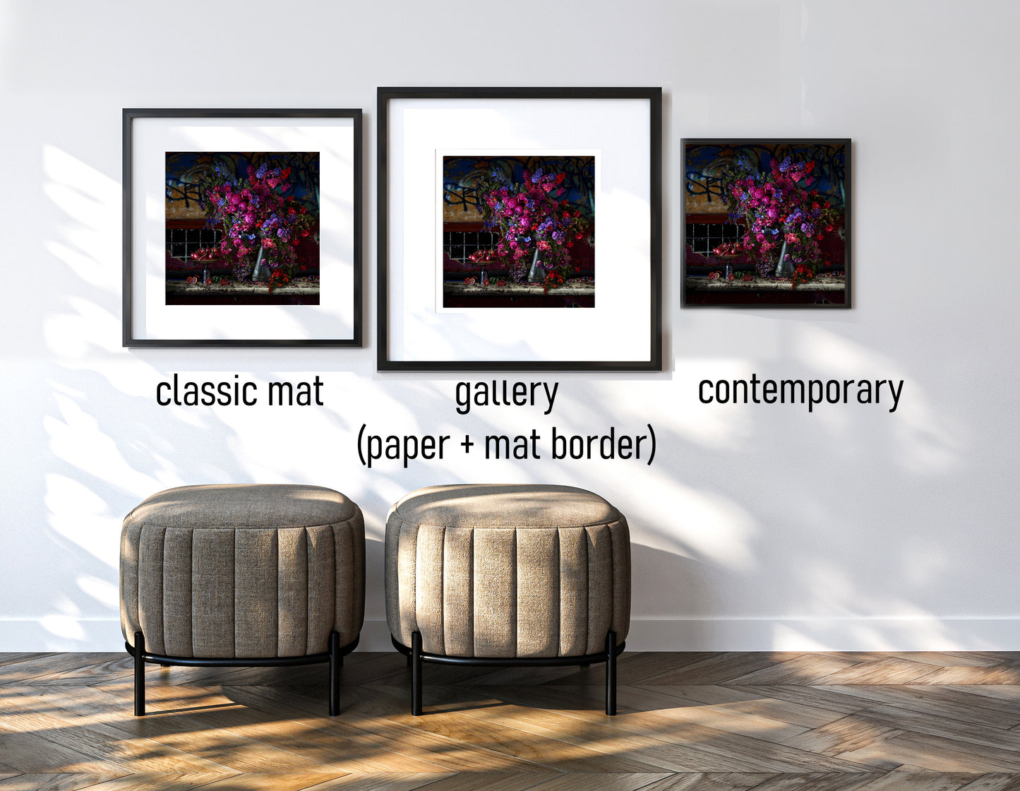 Chrysanthemums and Tamarillos Fine Art Print - AVAILABLE AS A SMALL PRINT or  LARGE LIMITED EDITION