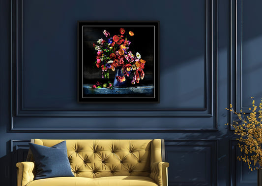 Tulips and Poppies Fine Art Print