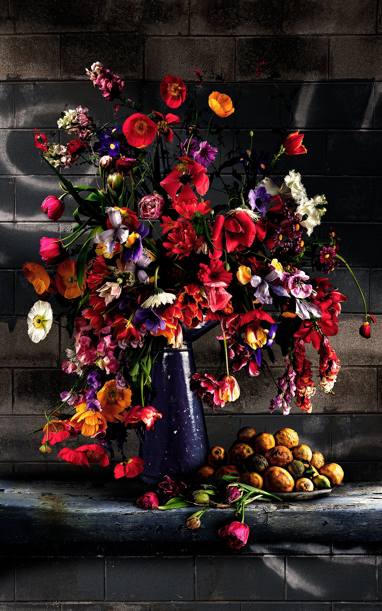Tulips and Poppies